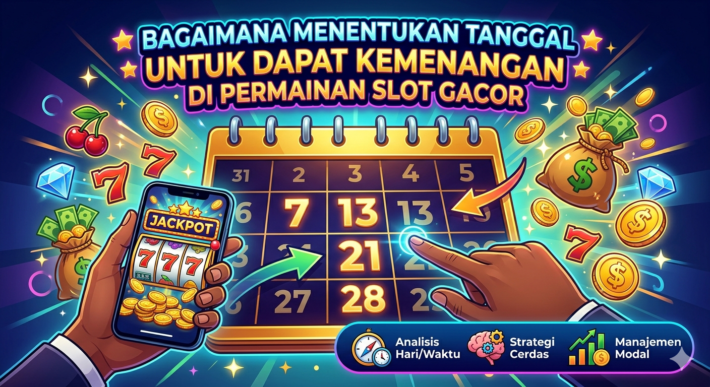 Bagaimana Menentukan Tanggal Untuk Dapat Kemenangan Di Permainan Slot Gacor