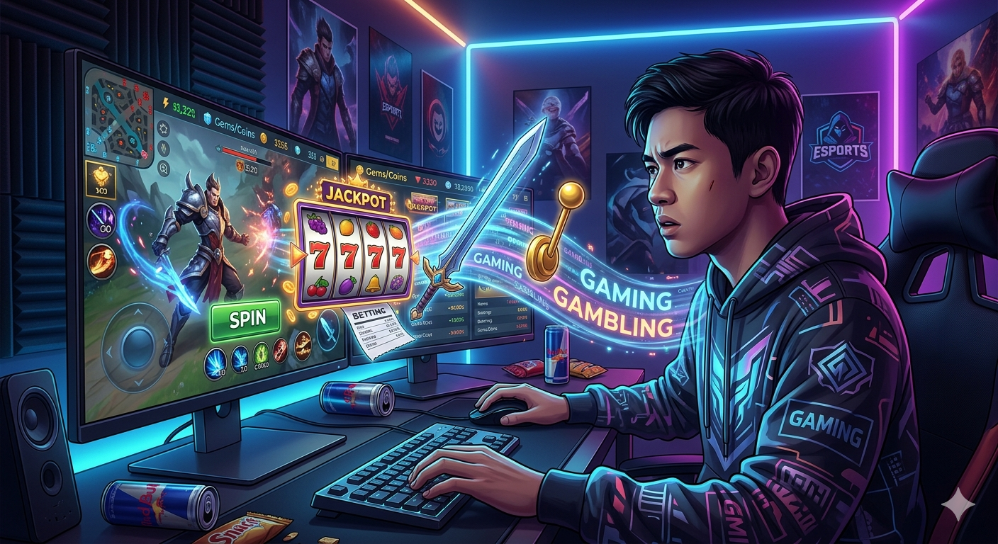 Sulit Membedakan Gambling Dan Gaming Di Era Gen Z