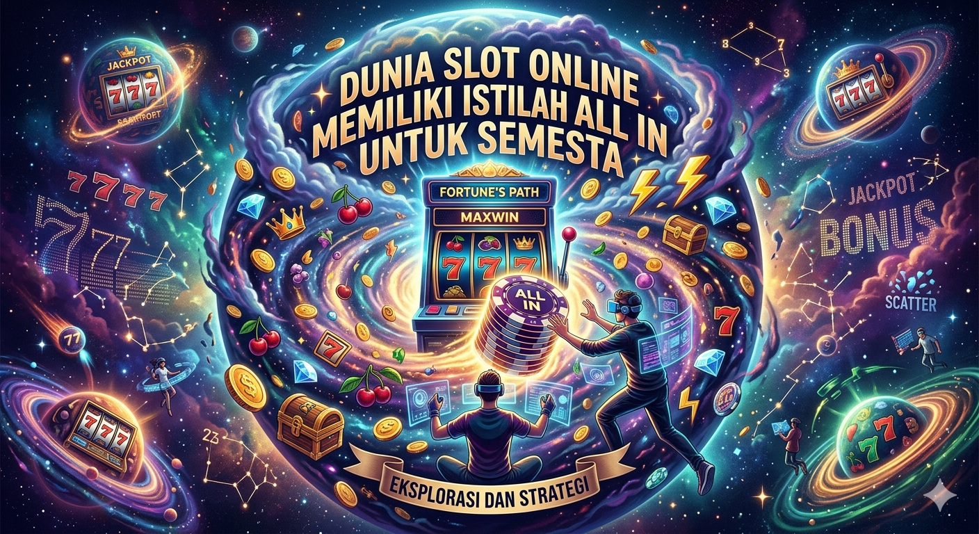 Dunia Slot Online Memiliki Istilah All In Untuk Semesta